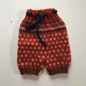 Hand knitted 2T shorts
